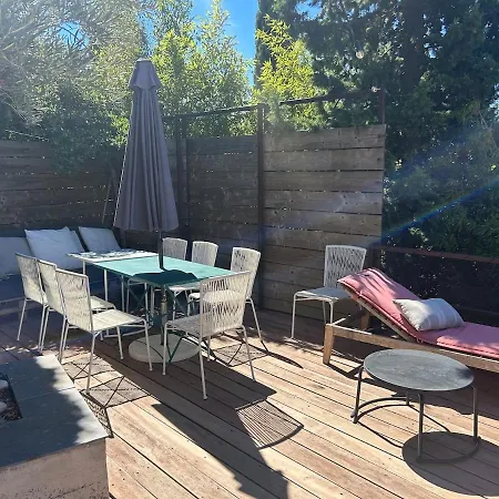 Maison Vue 100m De La Plage-crique Ferienhaus *